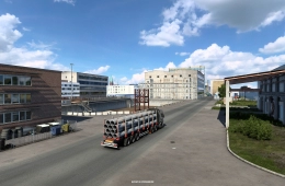 Germany Rework - Kiel city in ETS2