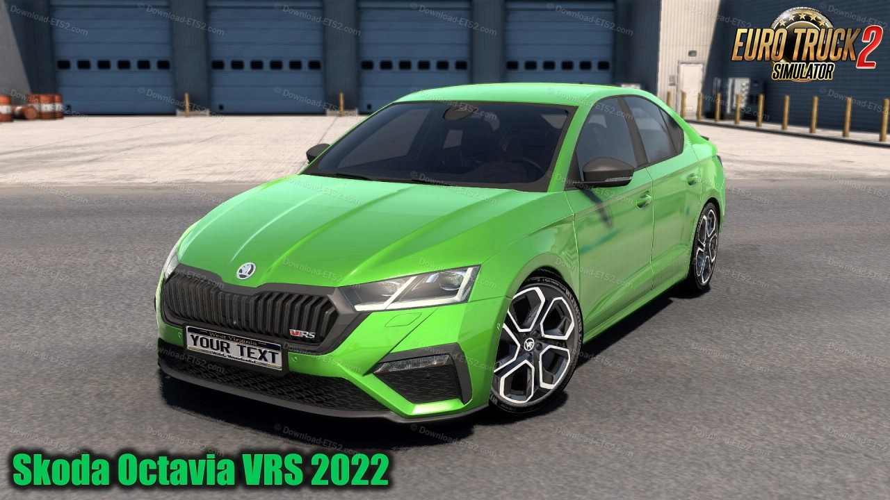 Skoda Octavia VRS 2022 + Interior v2.7 (1.53.x) for ETS2