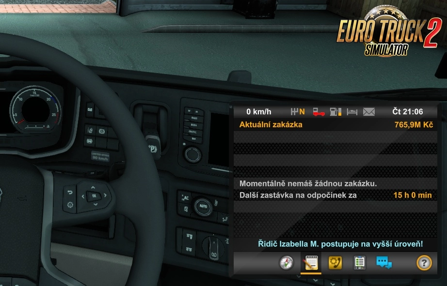 Sleep and Delivery Time v1.0 (1.47.x) for ETS2