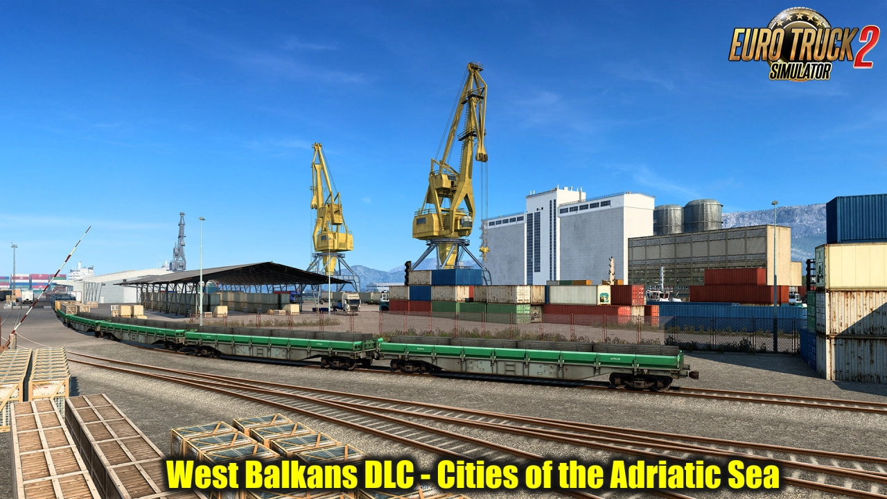West Balkans DLC - Cities of the Adriatic Sea for ETS2
