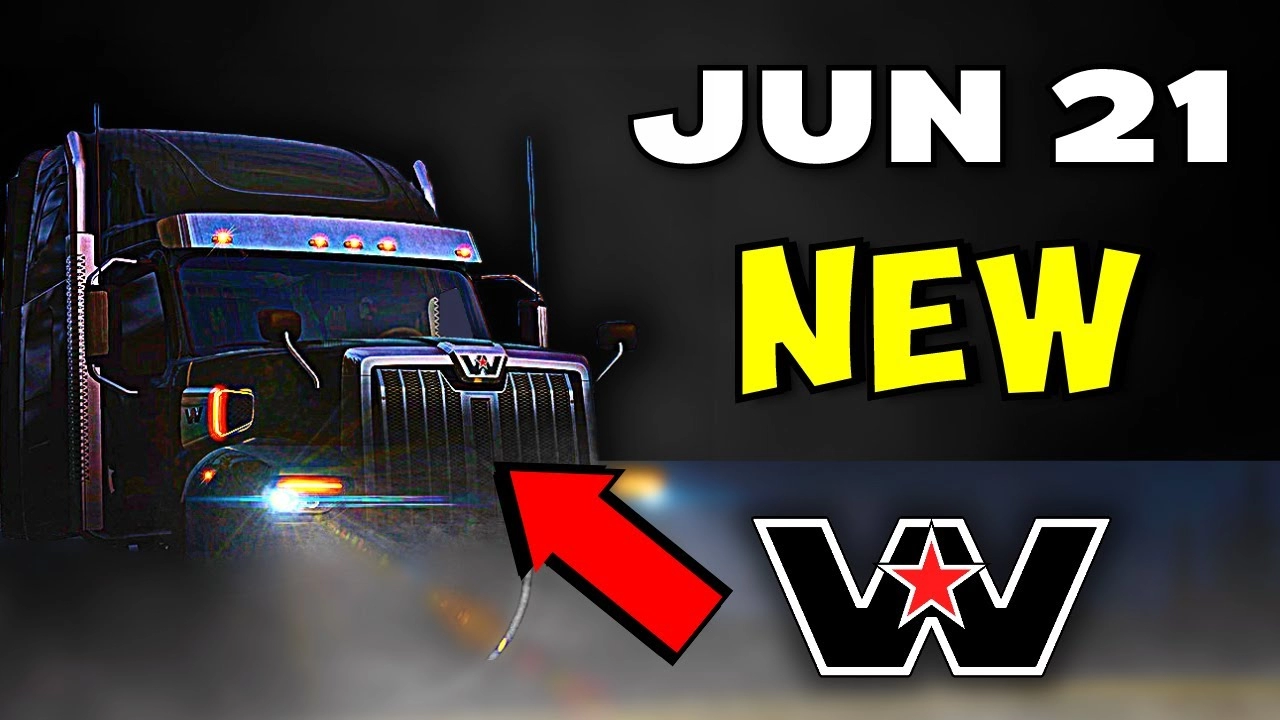 Western Star 49X Truck Power Hood Update for American Truck