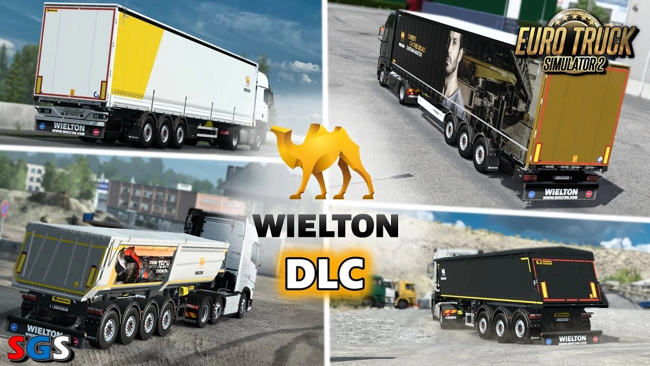 Wielton Trailer Pack DLC (1.48.x) - Euro Truck Simulator 2