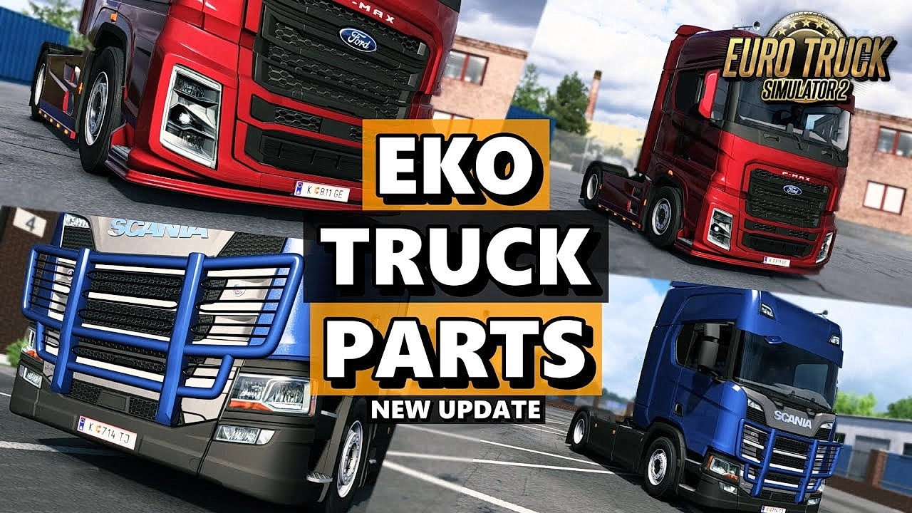 EKO Truck Parts v2.5.2 (1.50.x) for ETS2