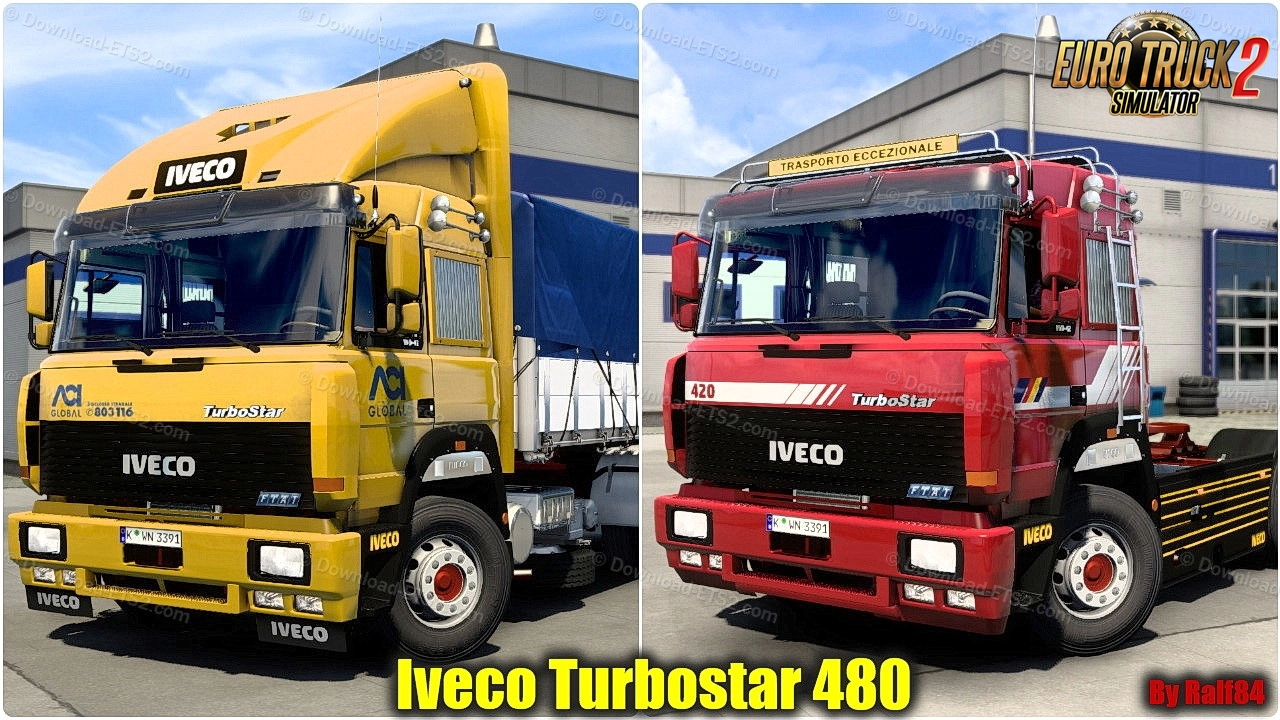 Iveco Turbostar 480 Truck v2.0 by Ralf84 (1.52.x) for ETS2