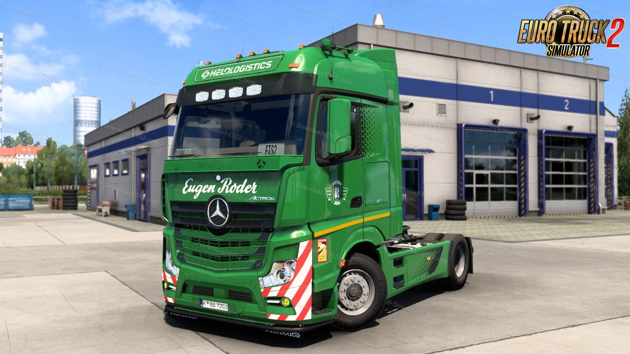 Mercedes-Benz New Actros v0.32 By Dotec (1.48.x) for ETS2