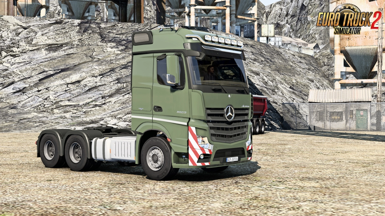 Mercedes-Benz New Actros v0.32 By Dotec (1.48.x) for ETS2