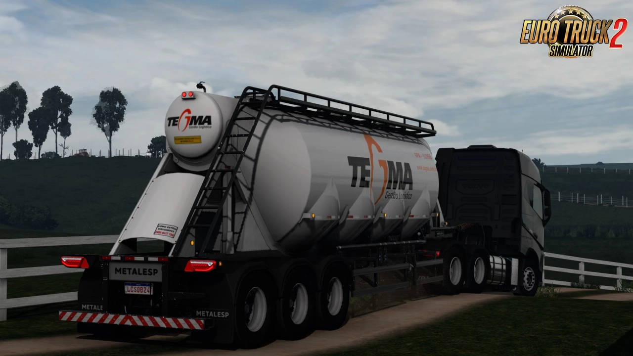 Metalesp Silo 3 Axle Trailer v0.2.1 (1.48.x) for ETS2