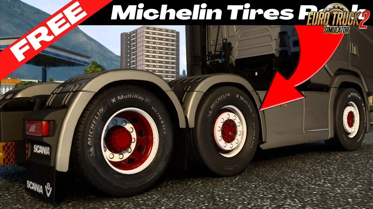 Michelin Tires Pack v1.0 (1.47.x) for ETS2