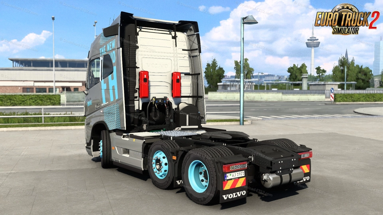 Volvo FH 2022 + Interior v1.1.2 by Sanax (1.48.x) for ETS2