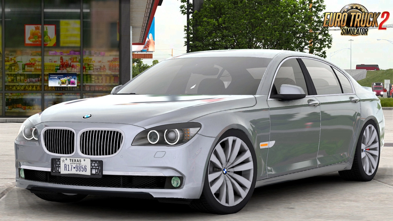 BMW 7-Series F02 2011 + Interior v1.7 (1.55.x) for ETS2