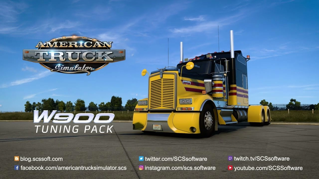 Kenworth W900 Tuning Pack Released for American Truck Simulator