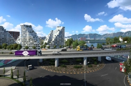 West Balkans DLC - Through Big Cities in ETS2