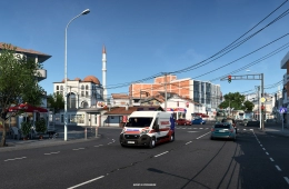 West Balkans DLC - Through Big Cities in ETS2