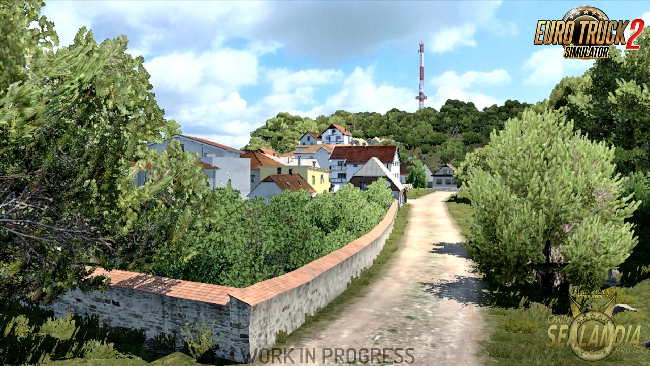 Own Sealandia Project Map v0.0.6 (1.48.x) for ETS2