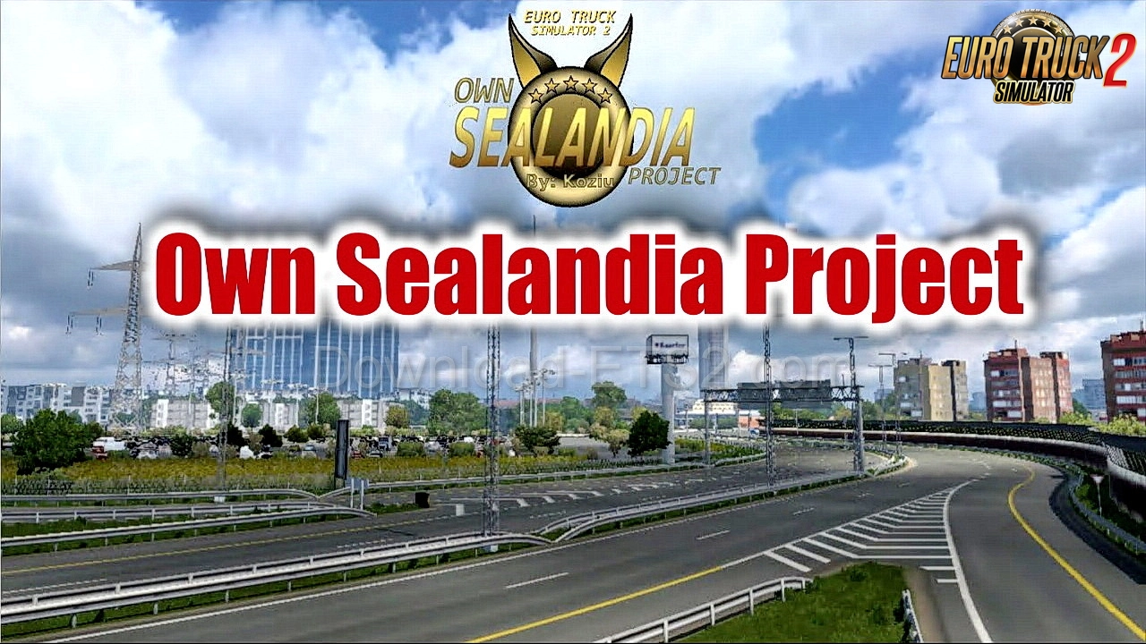 Own Sealandia Project Map v0.0.6 (1.48.x) for ETS2