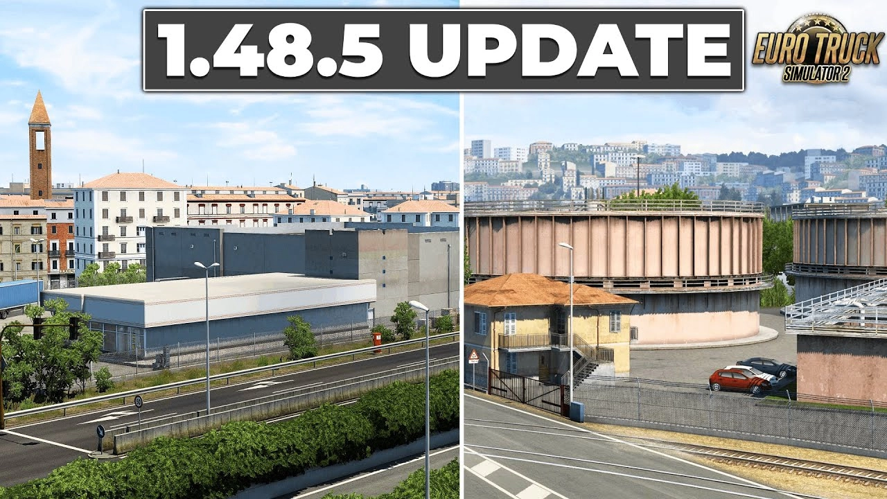 Euro Truck Simulator 2: Update 1.48.5 Official Released