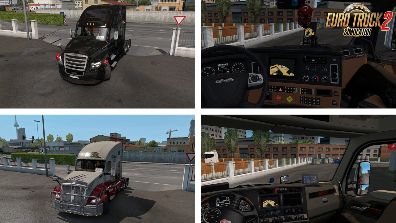 ATS Trucks Pack v5.2 by SemihKln (1.51.x) for ETS2