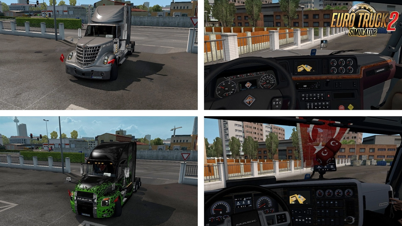 ATS Trucks Pack v5.2 by SemihKln (1.51.x) for ETS2