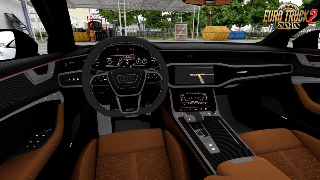 Audi RS6 Avant C8 2020 + Interior v1.0 (1.48.x) for ETS2