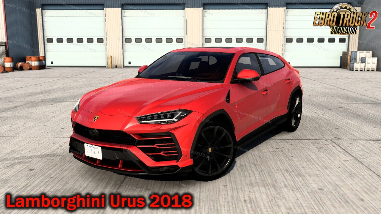 Lamborghini Urus 2018 + Interior v1.0 (1.48.x) for ETS2