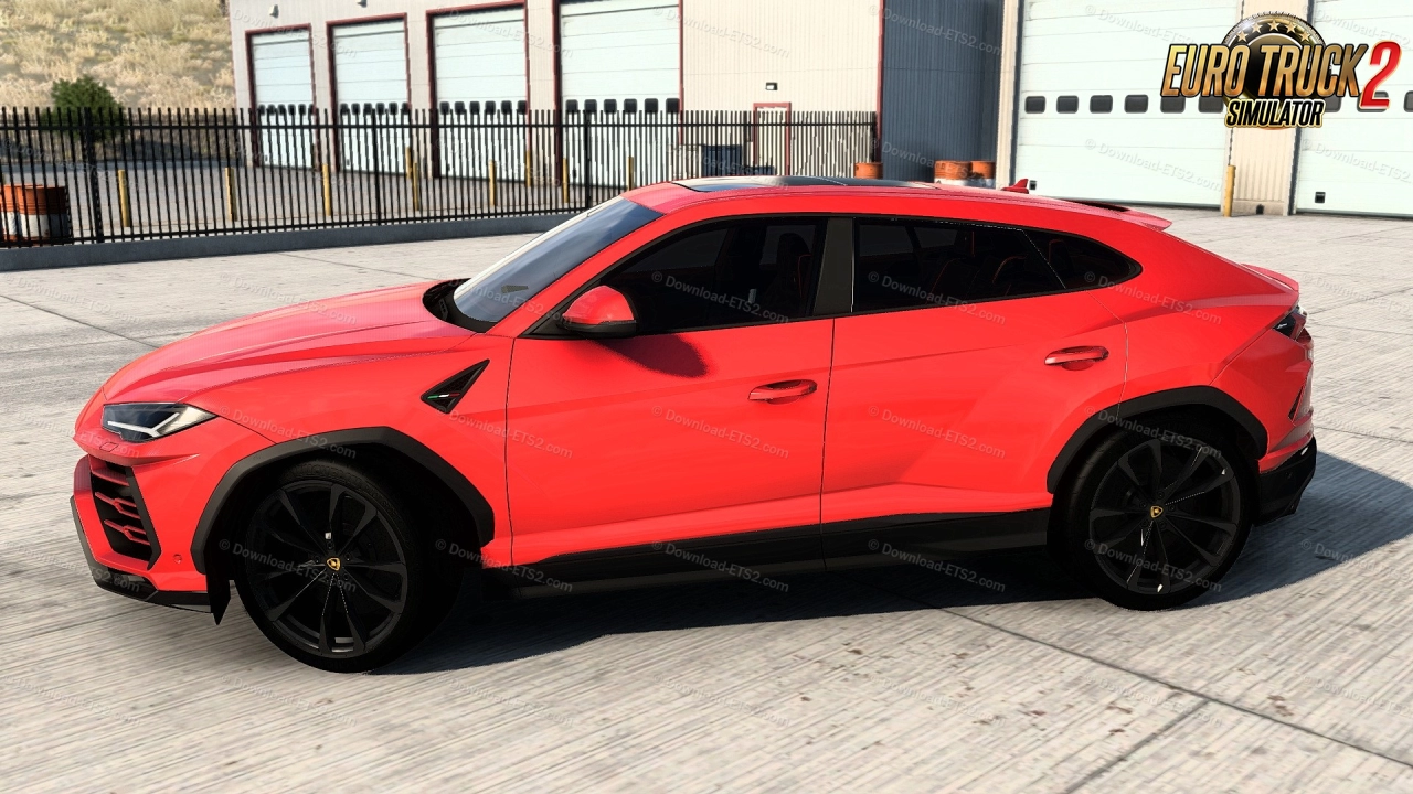 Lamborghini Urus 2018 + Interior v1.7 (1.55.x) for ETS2