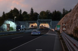 West Balkans DLC - Tunnels in ETS2