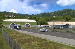 West Balkans DLC - Tunnels in ETS2
