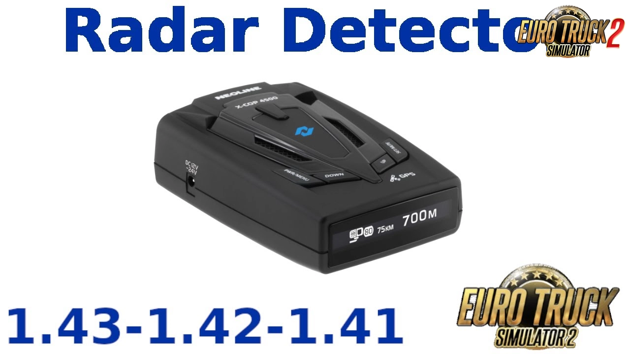 Radar Detector Mod + Language Pack v2.1.9 (1.59.x) for ETS2