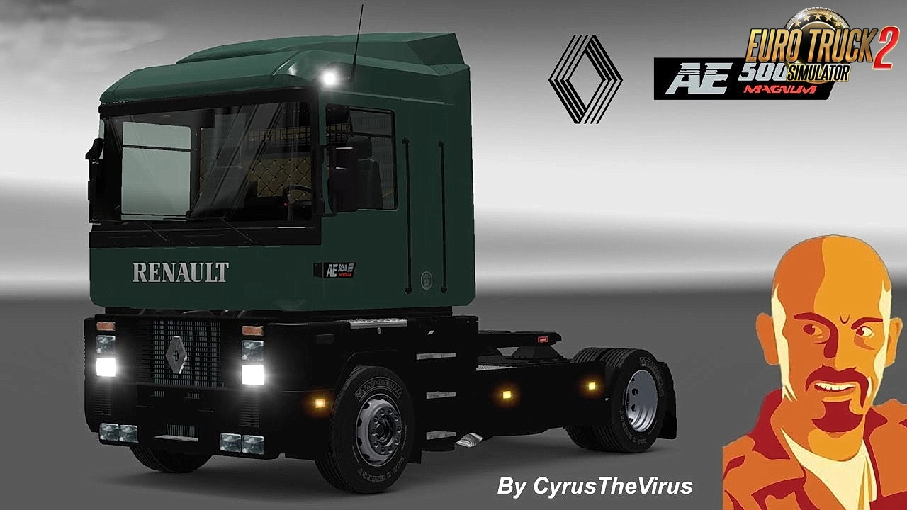 Renault AE Magnum + Interior v1.8 by CyrusTheVirus (1.48.x)