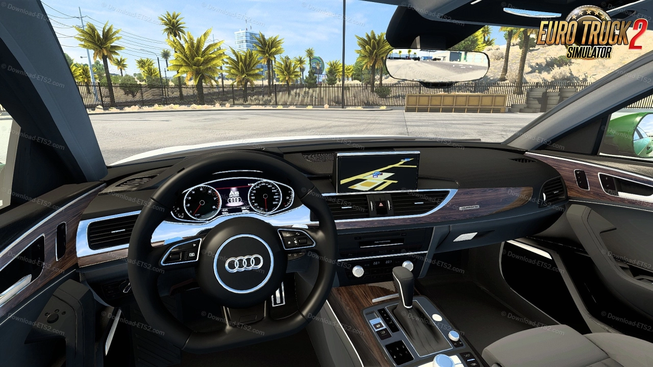 Audi A6 C7 2015 + Interior v3.4 (1.58.x) for ETS2