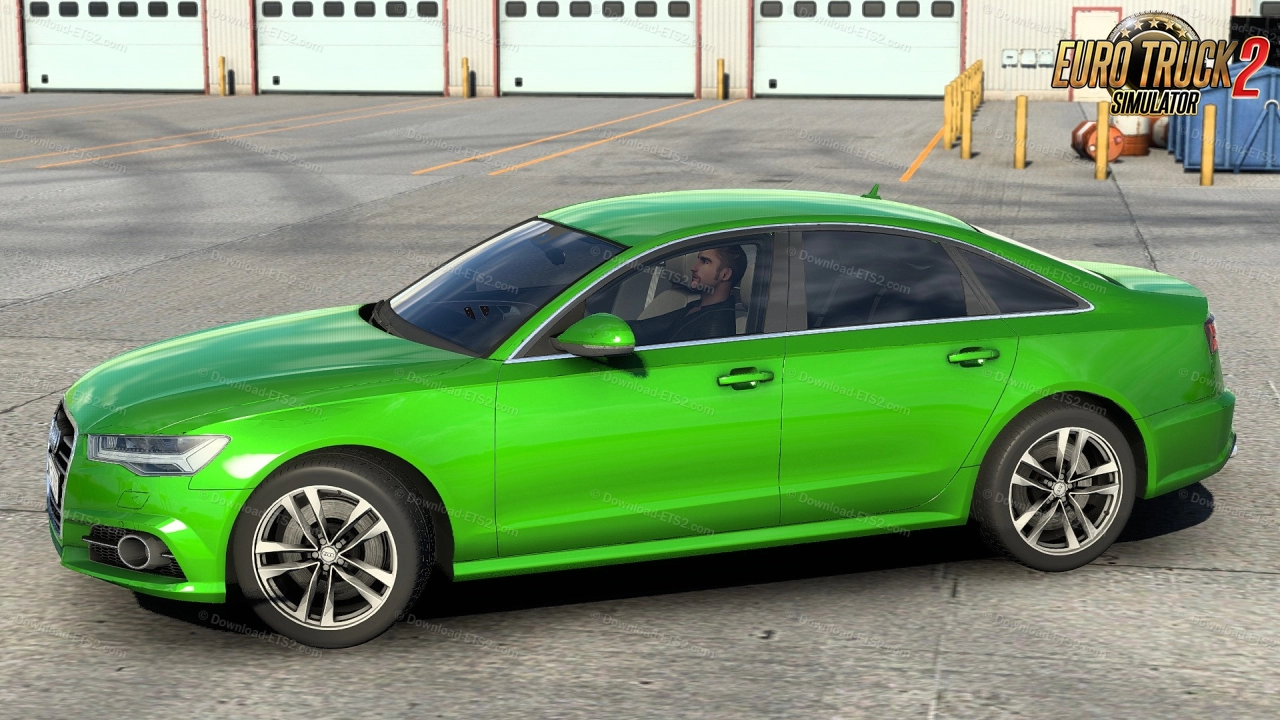 Audi A6 C7 2015 + Interior v3.4 (1.58.x) for ETS2