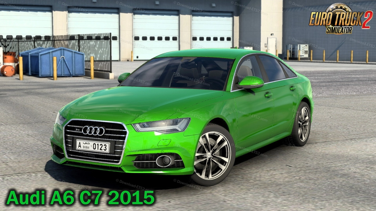 Audi A6 C7 2015 + Interior v2.2 (1.49.x) for ETS2