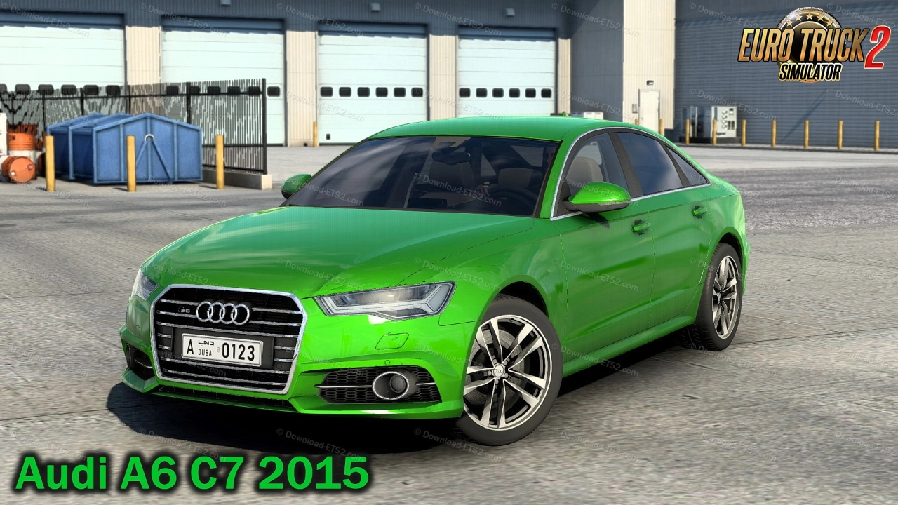 Audi A6 C7 2015 + Interior v2.6 (1.50.x) for ETS2