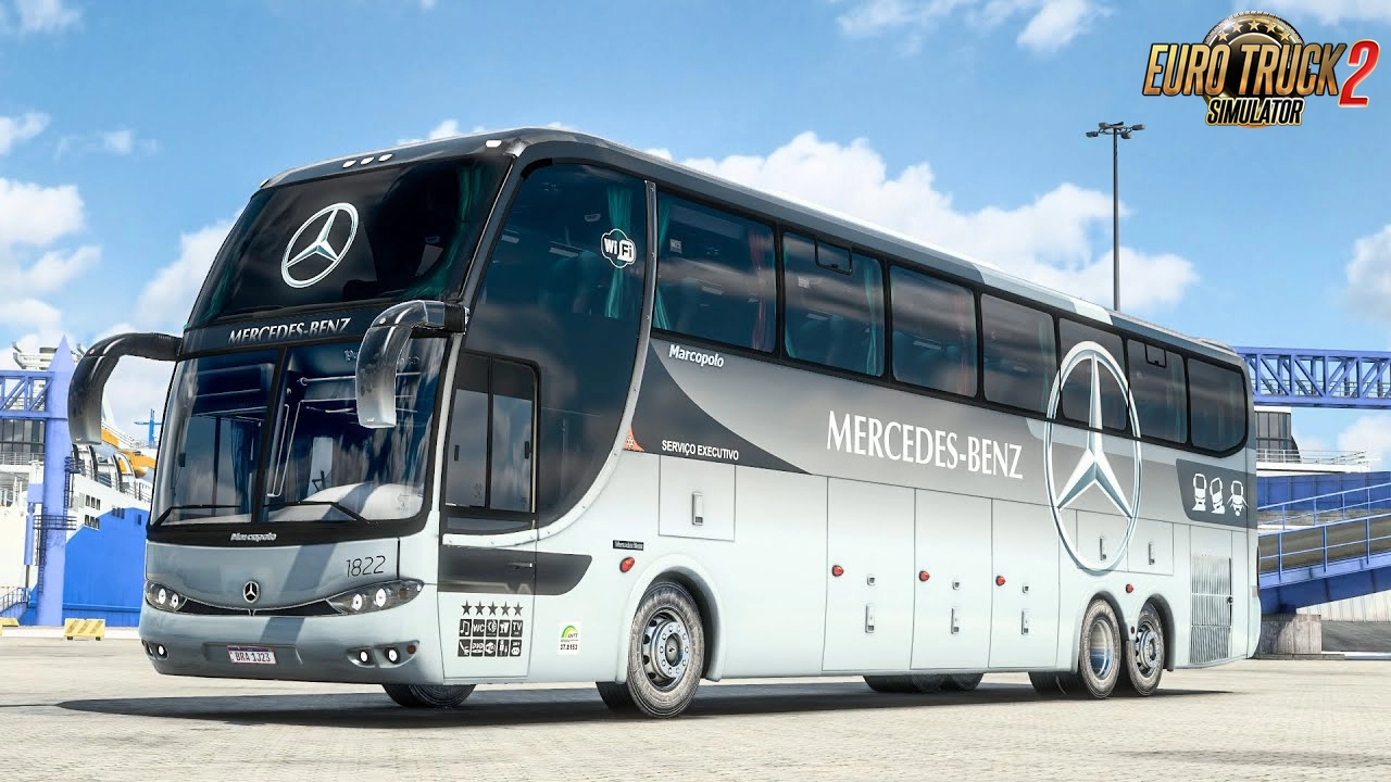 Marcopolo G6 1550 LD Bus - Euro Truck Simulator 2