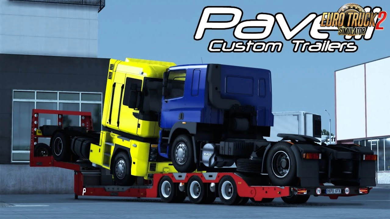 Pavelli Strong STV Trailer v1.5 (1.50.x) for ETS2