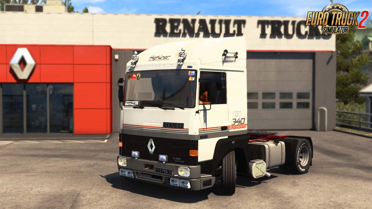 Renault R340 Truck + Interior v1.4 (1.48.x) for ETS2
