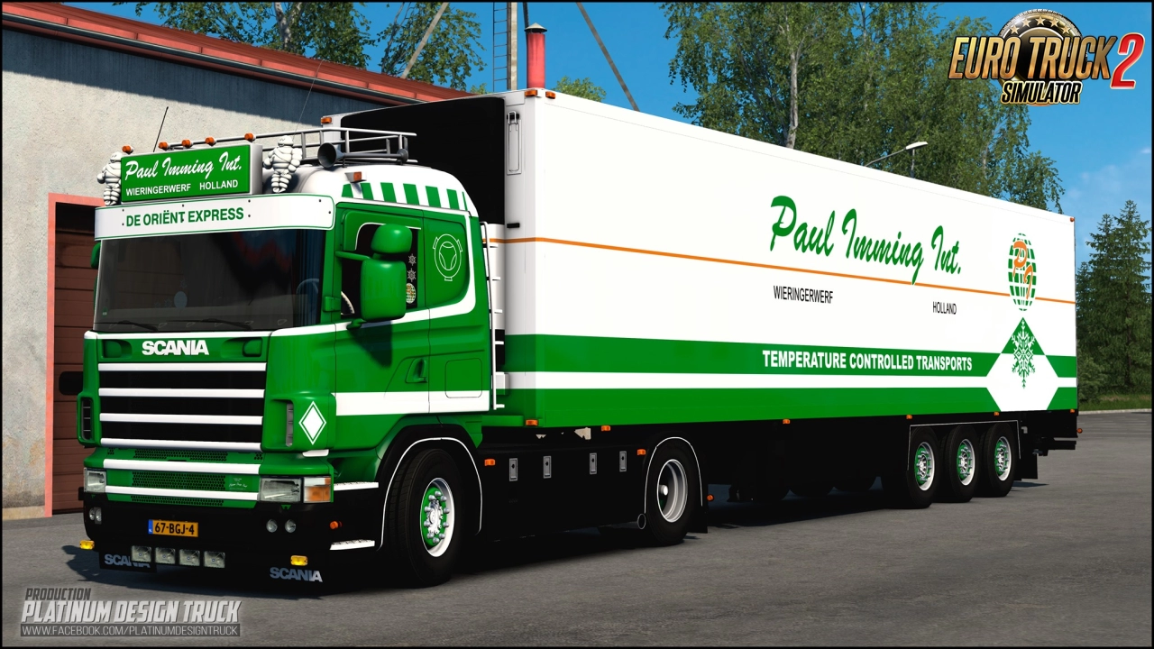 Scania 4series 164 480 + Trailer Paul Imming v1.8 (1.48.5.x)