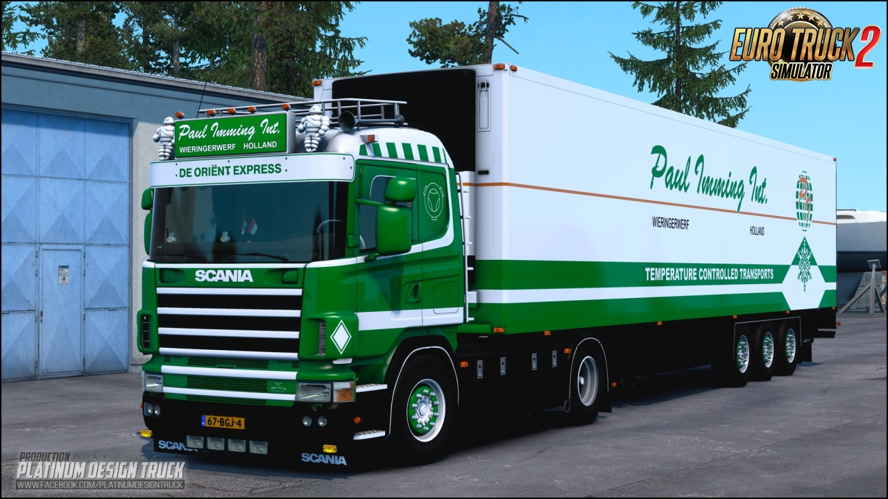 Scania 4series 164 480 + Trailer Paul Imming v1.8 (1.48.5.x)
