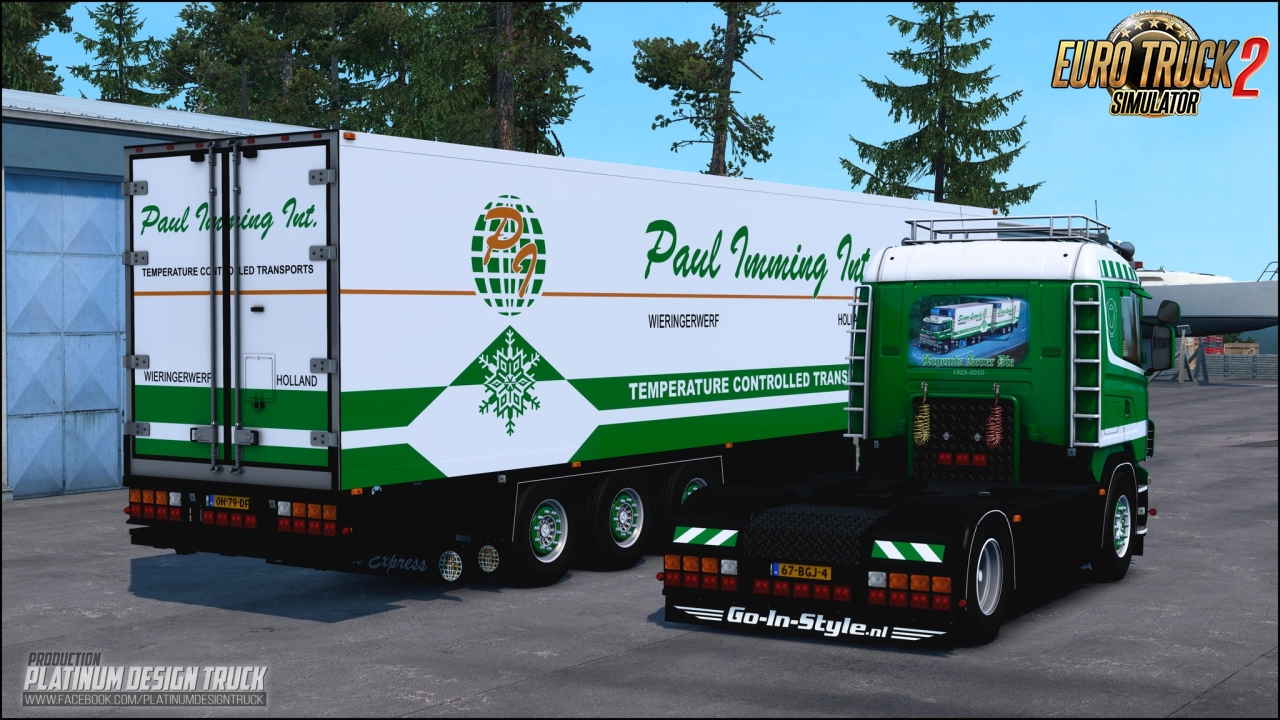 Scania 4series 164 480 + Trailer Paul Imming v1.8 (1.48.5.x)
