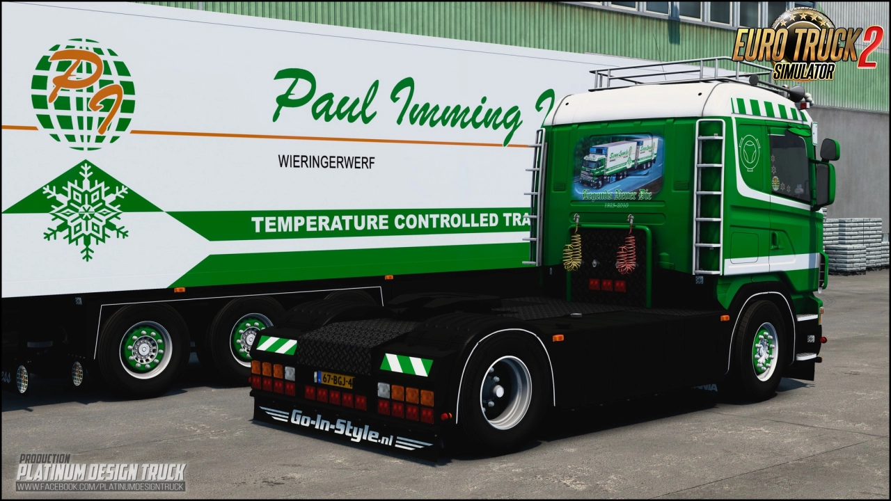 Scania 4series 164 480 + Trailer Paul Imming v1.8 (1.48.5.x)