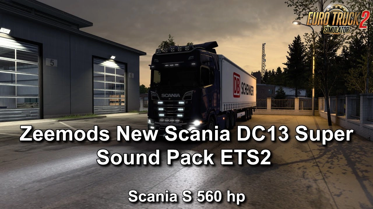 Scania DC13-Super Sound & Engine Pack v1.0 (1.48.5.x) for ETS2