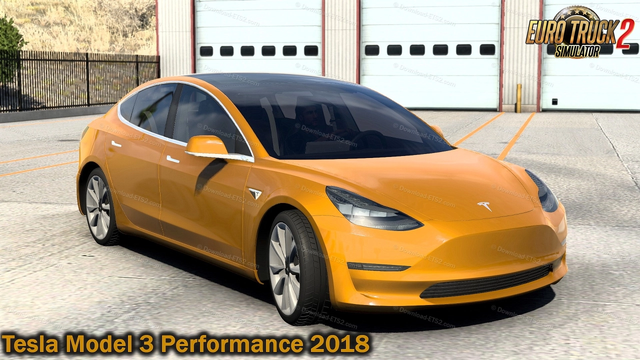 Tesla Model 3 Performance 2018 v1.2 (1.48.5.x) for ETS2