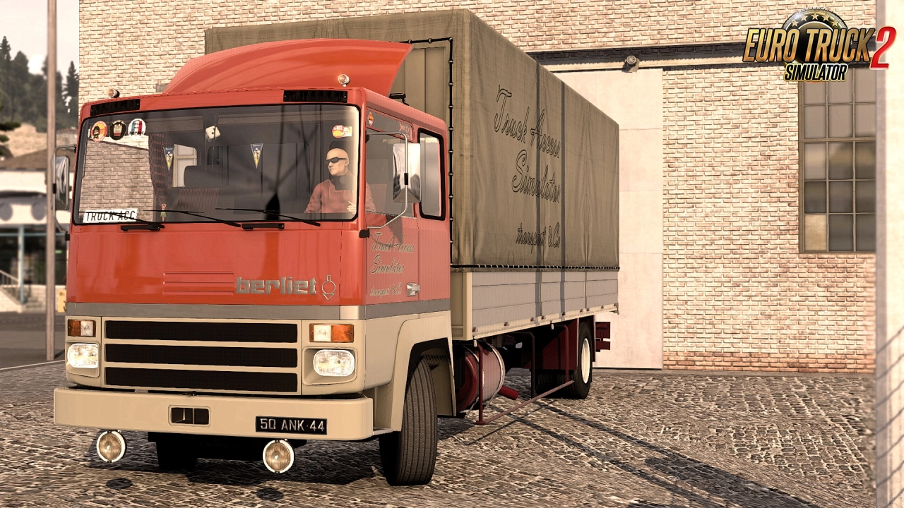 Berliet TR Truck + Interior v1.1 (1.48.5.x) for ETS2
