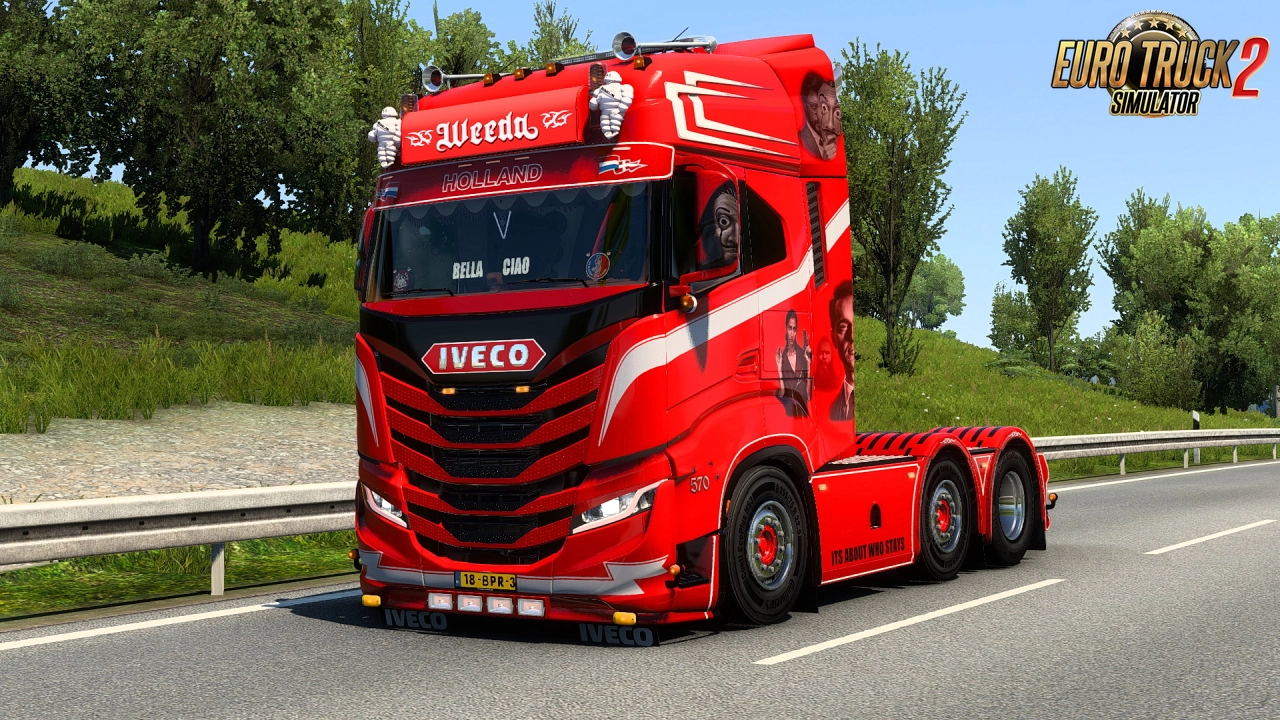 Iveco S-Way Weeda Transport Edition v2.2 (1.50.x) for ETS2