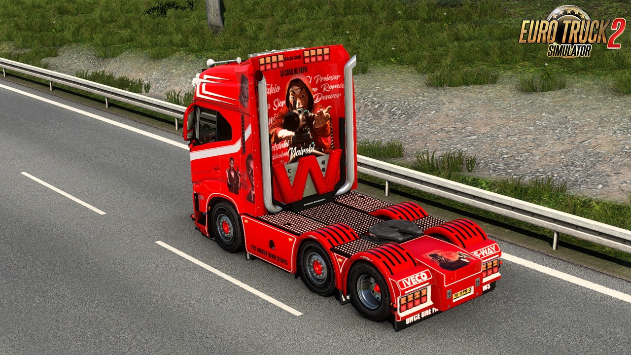 Iveco S-Way Weeda Transport Edition v2.1 (1.49.x) for ETS2