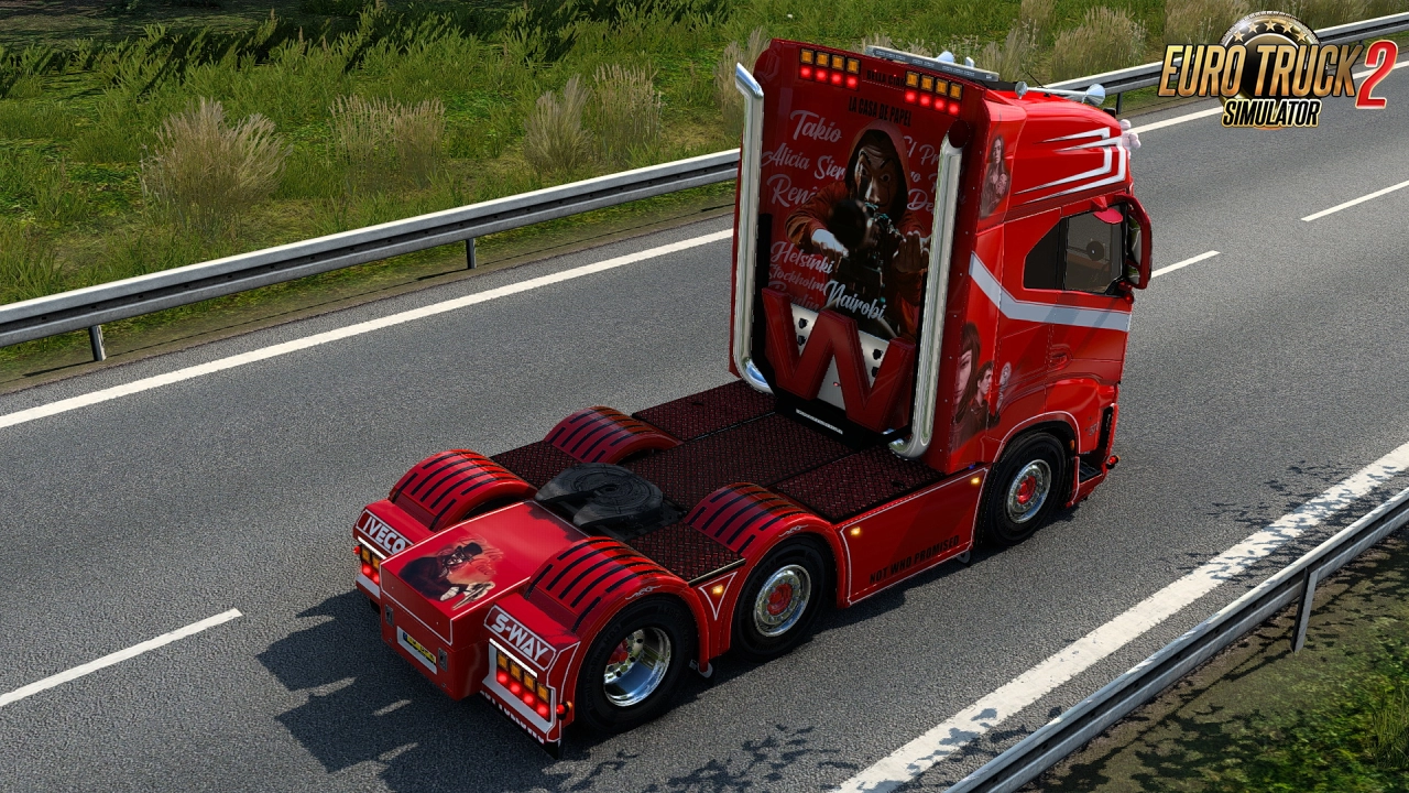 Iveco S-Way Weeda Transport Edition v2.2 (1.50.x) for ETS2