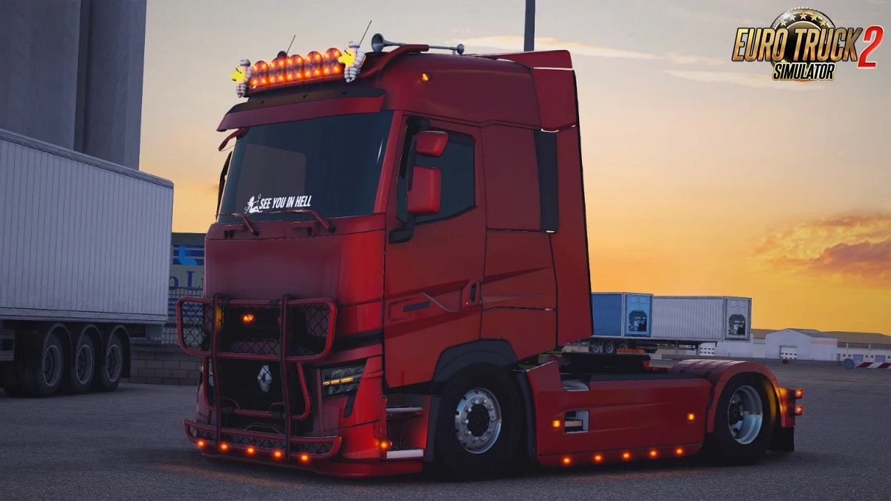 Renault Range T v1.5 By Reputed Garage (1.48.5.x) for ETS2