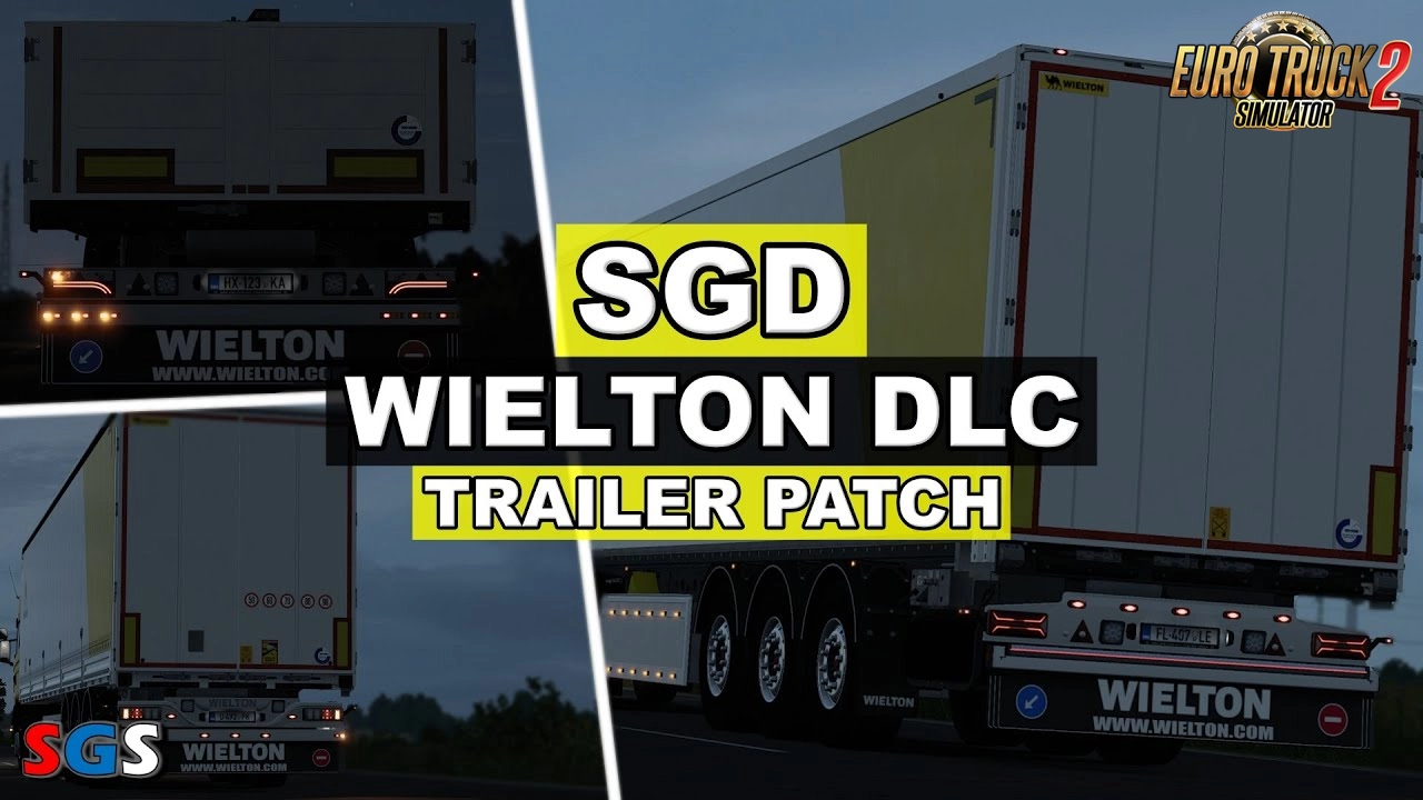 SGD Wielton DLC Trailer Patch v1.2.1 (1.49.x) for ETS2