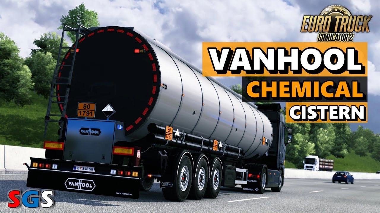 VanHool Chemical Cistern v1.1.2 By Wolli (1.49.x) for ETS2