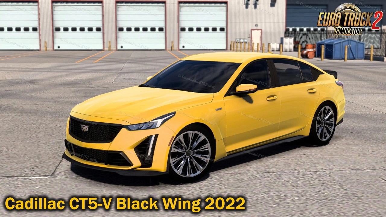 Cadillac CT5-V Black Wing 2022 v1.5 (1.51.x) for ETS2